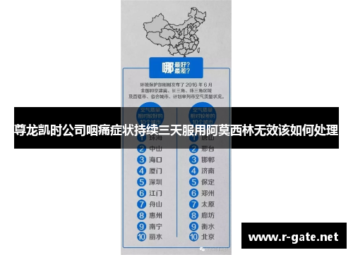 尊龙凯时公司咽痛症状持续三天服用阿莫西林无效该如何处理